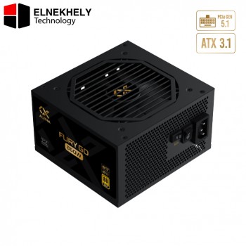 XIGMATEK FURY GD 850W 80 Plus Gold Certified Power Supply – Full Modular, ATX 3.0 & PCIe 5.0 Ready, Native 12VHPWR Cable, Japanese Capacitors, Silent 120mm Fan, OVP/UVP/OPP/SCP Protection, High-Efficiency Gaming PSU