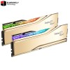 G.Skill Trident Z5 Royal RGB 48GB Kit (2x24GB) DDR5 7200MHz CL36 Gold Desktop RAM G.Skill Trident Z5 Royal RGB 48GB Kit (2x24GB) DDR5 7200MHz CL36 Gold Desktop RAM