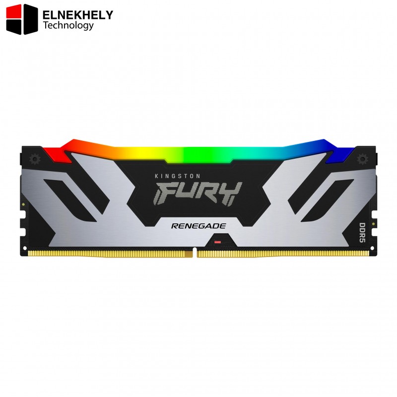 Kingston FURY Renegade RGB 64GB (2x32GB) DDR5 6400MHz CL32 Desktop Memory Kit Kingston FURY Renegade RGB 64GB (2x32GB) DDR5 6400MHz CL32 Desktop Memory Kit