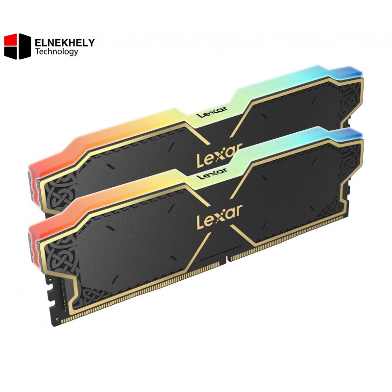 Lexar Thor RGB 32GB Kit (2x16GB) DDR5 6000MHz CL30 Desktop Gaming RAM