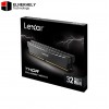 Lexar THOR Black 32GB Kit (2x16GB) DDR4 3200MHz CL16 Desktop Gaming Memory