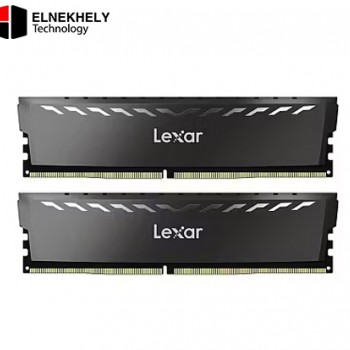 Lexar THOR Black 32GB Kit (2x16GB) DDR4 3200MHz CL16 Desktop Gaming Memory