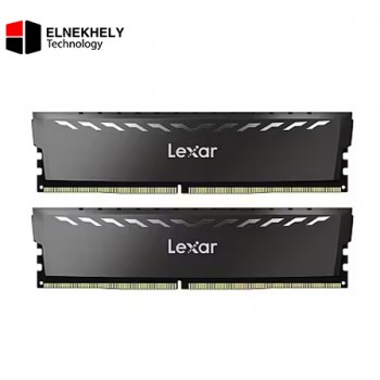 Lexar THOR Black 32GB Kit (2x16GB) DDR4 3200MHz CL16 Desktop Gaming Memory