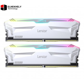 Lexar ARES RGB 32GB (2x16GB) DDR5 6800MT/s CL34 Desktop Memory Kit (White)