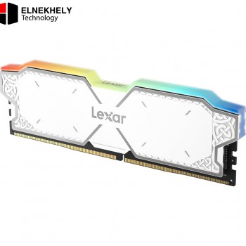 Lexar THOR RGB DDR5 RAM 32GB (2x16GB) 6000MHz CL38 UDIMM Desktop Memory Kit - White
