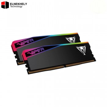 Patriot Viper Elite 5 Ultra RGB DDR5 RAM 64GB (2x32GB) 6000MT/s CL28 UDIMM Desktop Memory Kit - Black