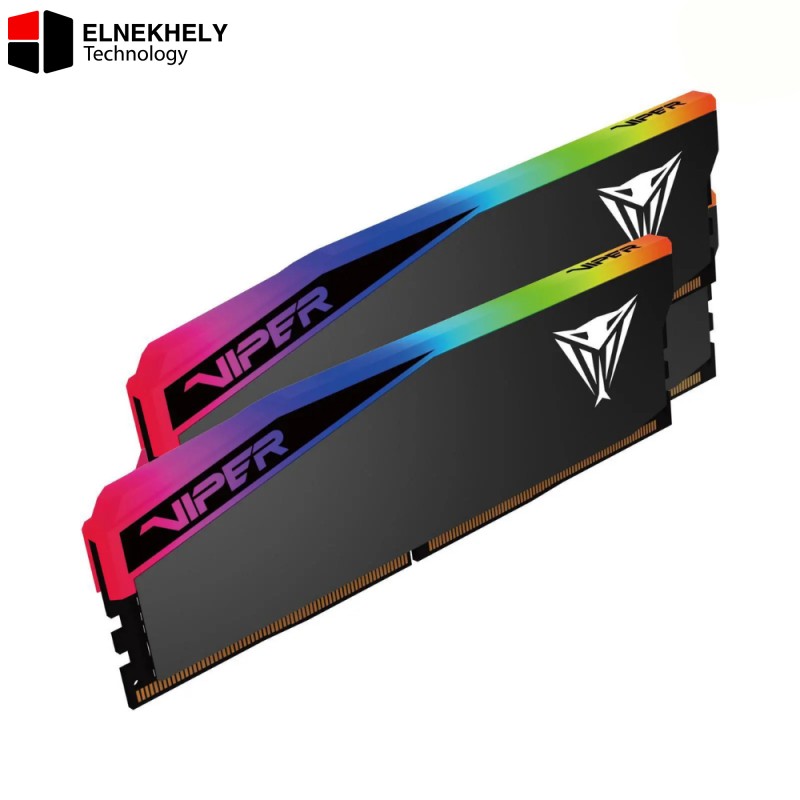 Patriot Viper Elite 5 Ultra RGB DDR5 RAM 64GB (2x32GB) 6000MT/s CL28 UDIMM Desktop Memory Kit - Black