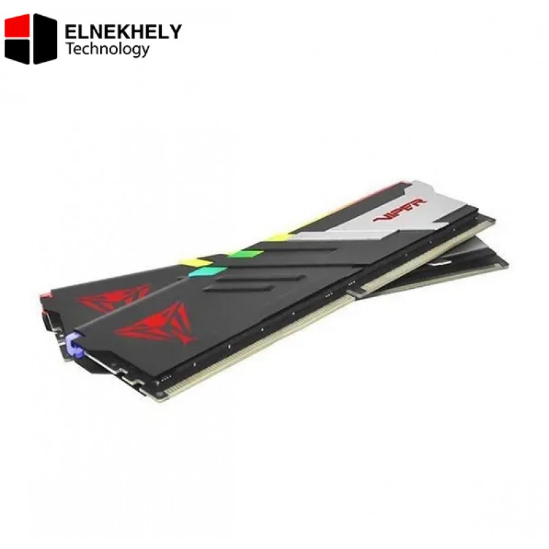 Patriot Viper Venom RGB DDR5 RAM 32GB (2x16GB) 6000MT/s CL30 UDIMM Desktop Memory Kit - Black