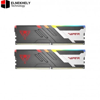 Patriot Viper Venom RGB DDR5 RAM 32GB (2x16GB) 6000MT/s CL30 UDIMM Desktop Memory Kit - Black