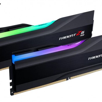 G.SKILL Trident Z5 RGB DDR5 64GB (2x32GB) 6800MT/s CL34-45-45-108 1.40V Dual Channel Desktop Memory Kit – Intel XMP 3.0 