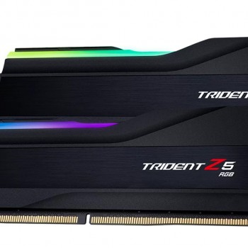 G.SKILL Trident Z5 RGB DDR5 64GB (2x32GB) 6800MT/s CL34-45-45-108 1.40V Dual Channel Desktop Memory Kit – Intel XMP 3.0 