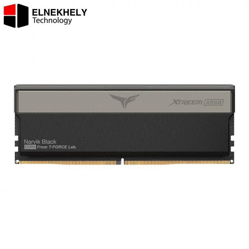 Team Group Xtreem ARGB DDR5 32GB (2x16GB) 7600MHz PC5 CL36 High-Performance Dual-Channel Desktop Kit – Ultra-Fast Overclocked DDR5 with Dynamic ARGB Lighting for Gaming and Creators – Black Edition