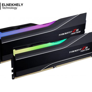 G.SKILL Trident Z5 Neo RGB Series (AMD Expo) DDR5 RAM 96GB (2X 48GB) 6000MT/s CL28-36-36-96 1.35V Desktop Computer Memory U-DIMM - Matte Black (F5-6000J2836F48GX2-TZ5NR)
