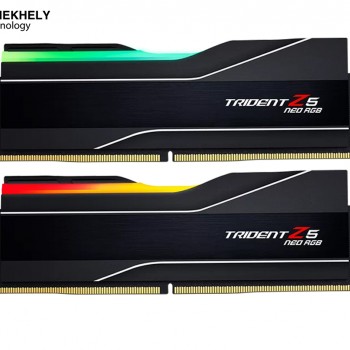 G.SKILL Trident Z5 Neo RGB Series (AMD Expo) DDR5 RAM 96GB (2X 48GB) 6000MT/s CL28-36-36-96 1.35V Desktop Computer Memory U-DIMM - Matte Black (F5-6000J2836F48GX2-TZ5NR)