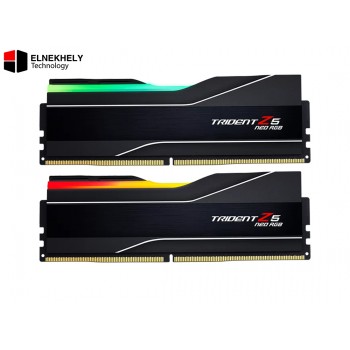 G.SKILL Trident Z5 Neo RGB Series (AMD Expo) DDR5 RAM 96GB (2X 48GB) 6000MT/s CL28-36-36-96 1.35V Desktop Computer Memory U-DIMM - Matte Black (F5-6000J2836F48GX2-TZ5NR)
