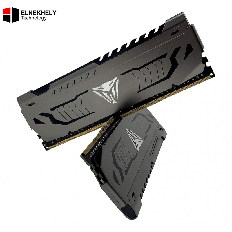 Patriot Viper Steel DDR4 RAM 32GB (2X16GB) 3200MHz CL16 1.35v UDIMM Desktop Gaming Memory Kit Compatible with XMP - PVS432G320C6K
