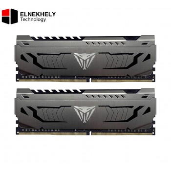 Patriot Viper Steel DDR4 RAM 32GB (2X16GB) 3200MHz CL16 1.35v UDIMM Desktop Gaming Memory Kit Compatible with XMP - PVS432G320C6K