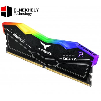 TEAMGROUP T-Force Delta RGB 64GB Kit (2x32GB) DDR5 6000MHz CL38 RAM Black TEAMGROUP T-Force Delta RGB 64GB Kit (2x32GB) DDR5 6000MHz CL38 RAM Black