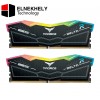 TEAMGROUP T-Force Delta RGB 32GB Kit (2x16GB) DDR5 6400MHz CL38 Desktop Gaming RAM Black TEAMGROUP T-Force Delta RGB 32GB Kit (2x16GB) DDR5 6400MHz CL38 Desktop Gaming RAM Black