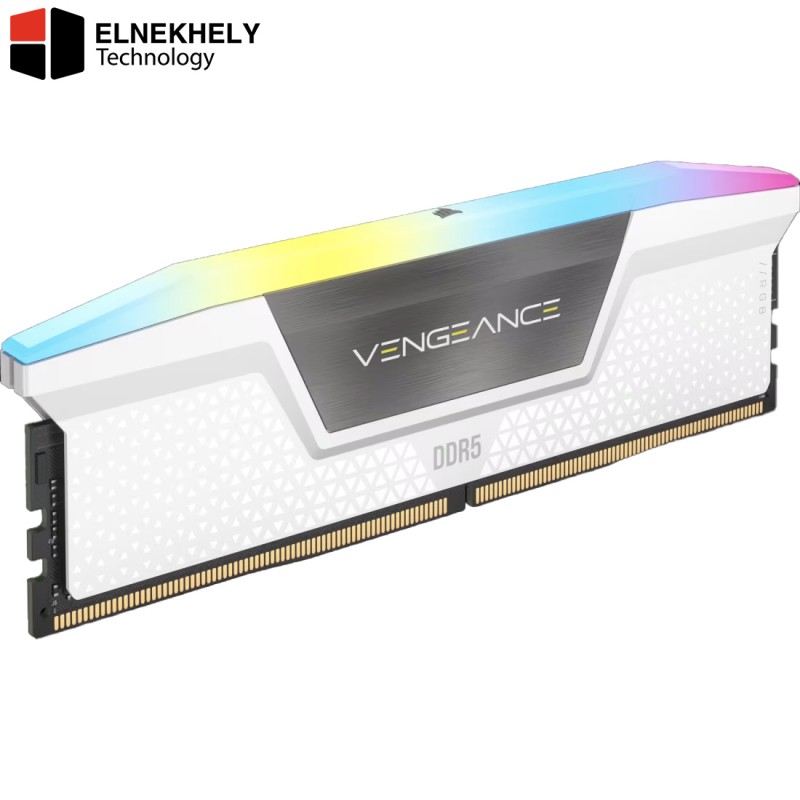 CORSAIR VENGEANCE RGB DDR5 64GB (2x32GB) 6000MT/s CL30 – High-Speed Desktop RAM for Intel, Black, Dynamic Ten-Zone RGB Lighting, XMP 3.0 Support