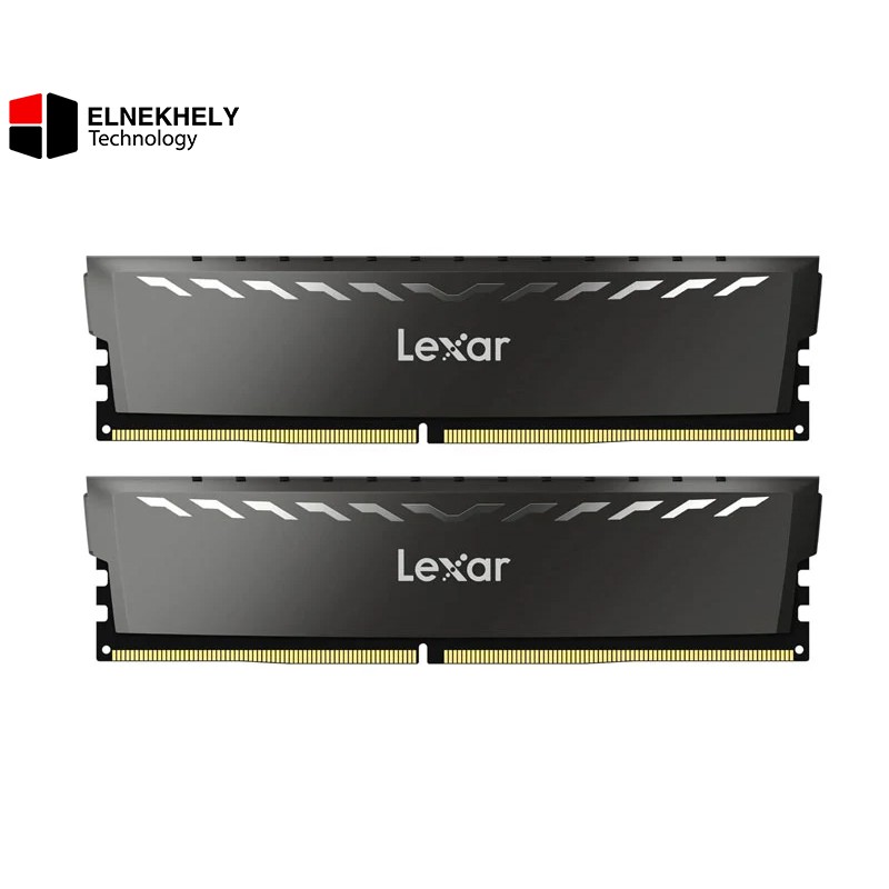 Lexar THOR DDR4 16GB (2x8GB) 3200MHz Desktop RAM | High-Performance UDIMM DRAM | XMP 2.0, CL16, 288-Pin, 1.35V | LD4BU008G-R3200GDXG