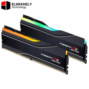 G.SKILL Trident Z5 Neo RGB DDR5 96GB (2x48GB) 5600MT/s CL40 Desktop RAM – AMD EXPO, 1.25V, UDIMM, Matte Black, Dual Channel Memory Kit (F5-5600J4040D48GX2-TZ5NR)