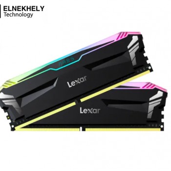 Lexar 32GB 2x16GB ARES RGB DDR4 RAM 3600MT s CL18 1.35V Desktop Memory Compatible with Intel XMP 2.0 and AMD Ryzen Black LD4BU016G-R3600GDLA