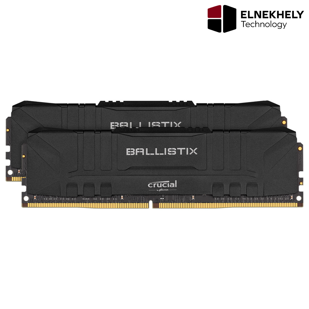 Crucial Ballistix 16GB (2x8GB) 3600 CL:16 Black Gaming Memory ...