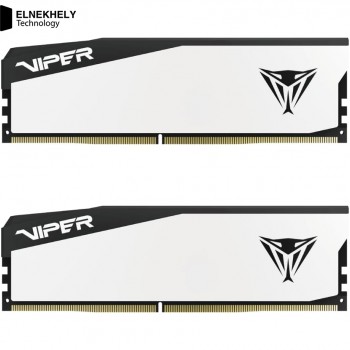 Patriot Viper Elite 5 DDR5 32GB (2x16GB) 6400MT/s CL32 Desktop Gaming Memory Kit – White, Intel XMP Compatible, 1.35V UDIMM High-Performance RAM - VEB532G6432KW Patriot Viper Elite 5 DDR5 32GB (2x16GB) 6400MT/s CL32 Desktop Gaming Memory Kit – White, Intel XMP Compatible, 1.35V UDIMM High-Performance RAM - VEB532G6432KW