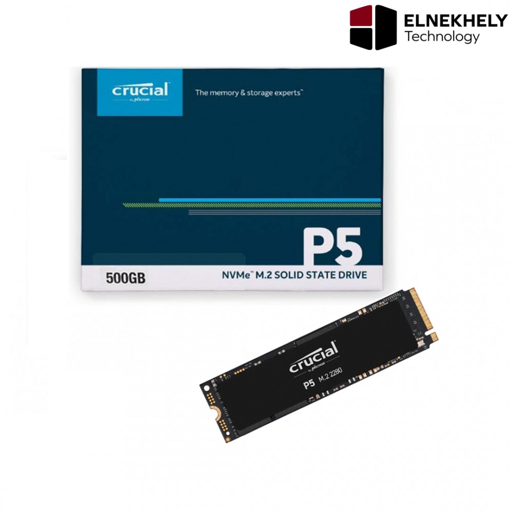 SSD interne Crucial P5 2 To 3D Nand Nvme, jusqu'à 3 400 Mb/s - CT2000P5SSD8  – TeciSoft