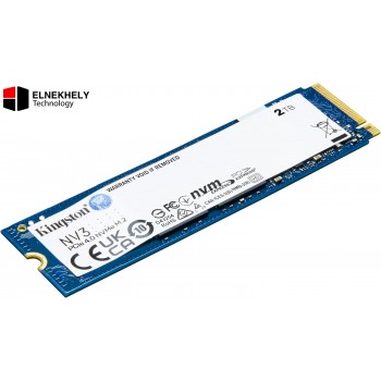 Kingston NV3 2TB M.2 NVMe PCIe 4.0 Internal Solid State Drive – High-Performance Gen 4 SSD with 6000MB/s Read Speed, Reliable Storage for Gaming and Productivity PC