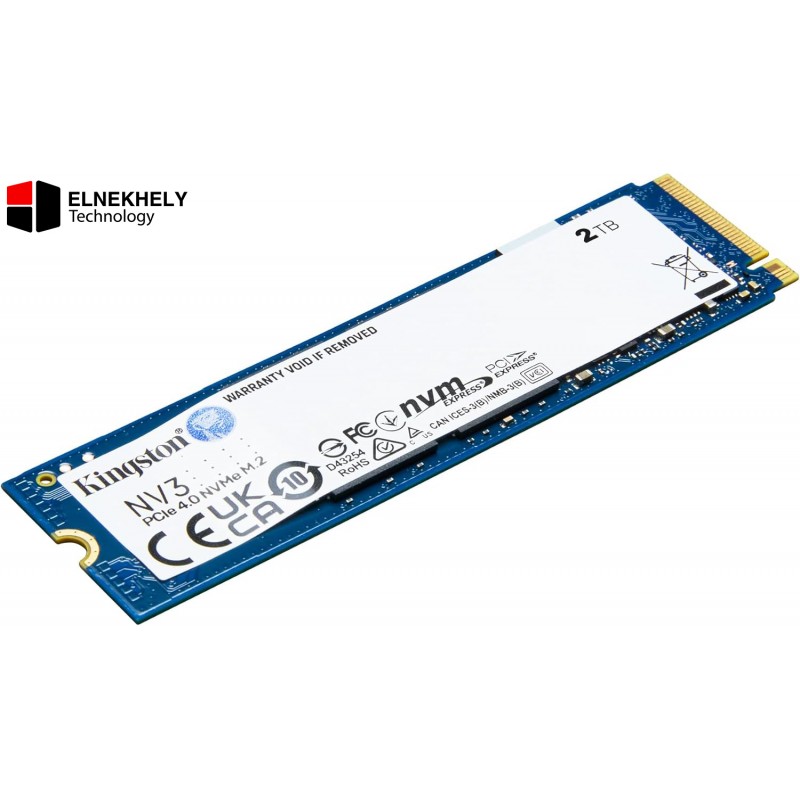Kingston NV3 2TB M.2 NVMe PCIe 4.0 Internal Solid State Drive – High-Performance Gen 4 SSD with 6000MB/s Read Speed, Reliable Storage for Gaming and Productivity PC Kingston NV3 2TB M.2 NVMe PCIe 4.0 Internal Solid State Drive – High-Performance Gen 4 SSD with 6000MB/s Read Speed, Reliable Storage for Gaming and Productivity PC
