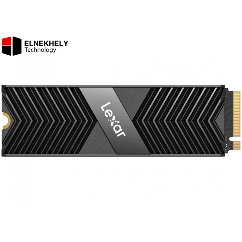 Lexar NM800 PRO 512GB Gen4 NVMe M.2 SSD with Heatsink – Up to 7450MB/s Read, 7500MB/s Write, PCIe 4.0 Internal Drive for PS5, Gaming PCs & Creators – LNM800P512G-RN8NG