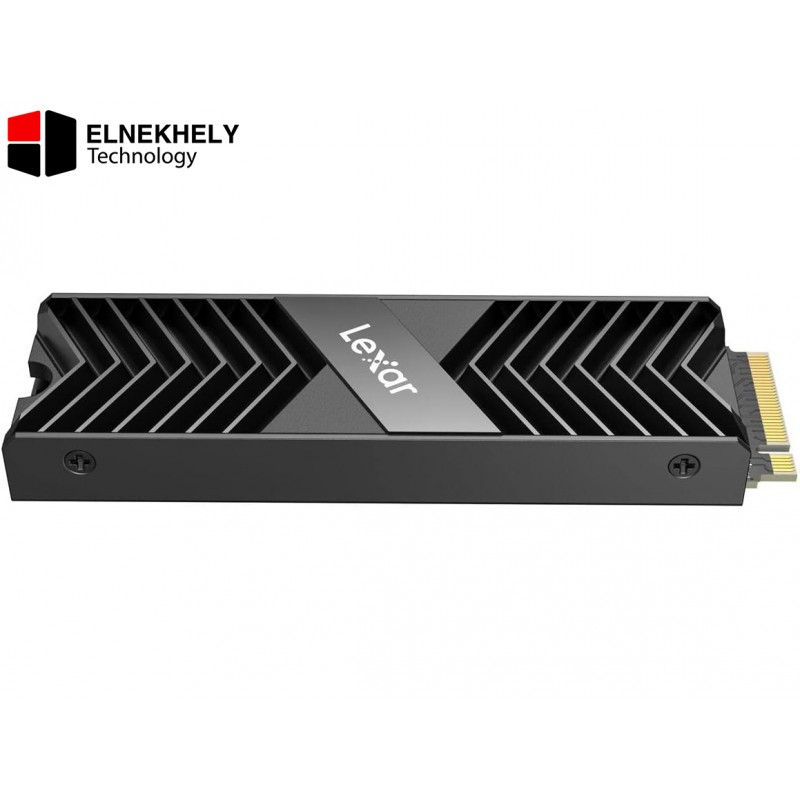 Lexar NM800 PRO 512GB Gen4 NVMe M.2 SSD with Heatsink – Up to 7450MB/s Read, 7500MB/s Write, PCIe 4.0 Internal Drive for PS5, Gaming PCs & Creators – LNM800P512G-RN8NG