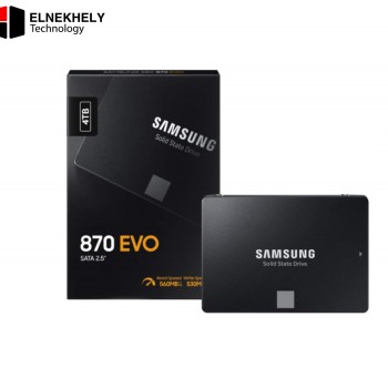 SAMSUNG 870 EVO 4TB SATA III 2.5 Inch Internal SSD – Up to 560MB/s (MZ-77E4T0BW)