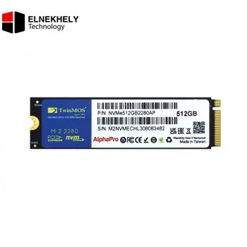 TwinMOS AlphaPro 512GB NVMe M.2 2280 PCIe Gen3 SSD – High-Speed TLC 3D NAND Internal Solid State Drive, 1000TB Endurance, Up to 900GB/Day, Black TwinMOS AlphaPro 512GB NVMe M.2 2280 PCIe Gen3 SSD – High-Speed TLC 3D NAND Internal Solid State Drive, 1000TB Endurance, Up to 900GB/Day, Black