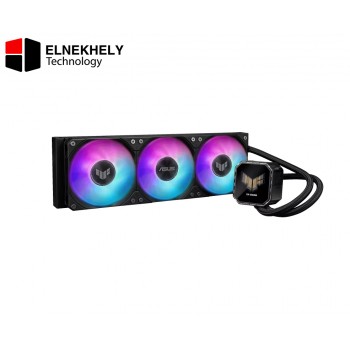ASUS TUF Gaming LC III 360 ARGB LCD 360mm AIO Liquid CPU Cooler with IPS LCD Screen, Aura Sync, AM5/Intel LGA 1700 Support