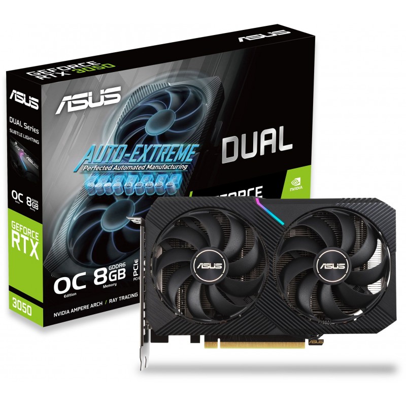 RTX 3050 OC Edition 8GB (電源付) ROG Strix GeForce RTX 3050 OC Edition 8GB GDDR6 | Graphics Card