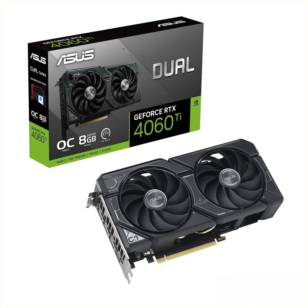 GALAX GeForce RTX 4060 TI (1-Click OC) 8GB GDDR6 Graphics Card(ONLY BUILD)  - 1 CLICK OC