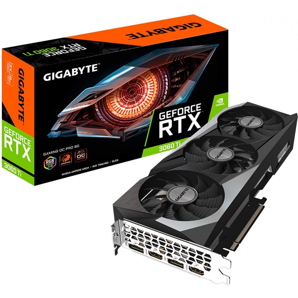 GeForce RTX 3060TI GAMING OC OC8G(ONLY BUILD) - GV-N3060TI GAMING 