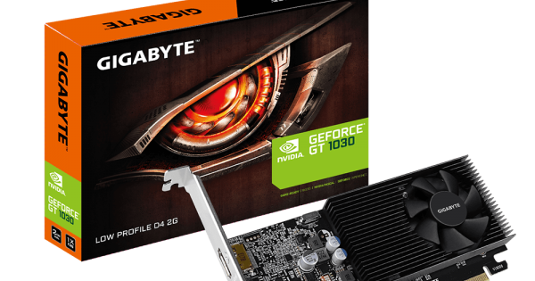 Gigabyte GT 1030 Low Profile 2G DDR5 - GV-N1030D5-2GL