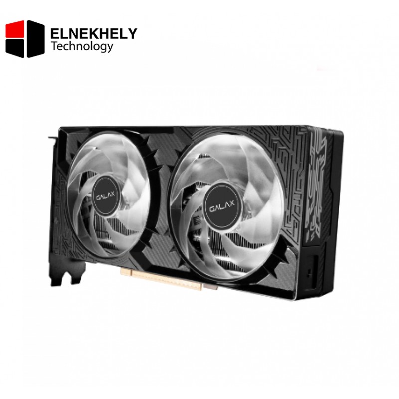 GALAX GeForce RTX 5060 Ti 16GB 1-Click OC Dual Fan Graphics Card – GDDR7 Memory, PCIe 5.0, NVIDIA DLSS 4, Advanced Cooling Design