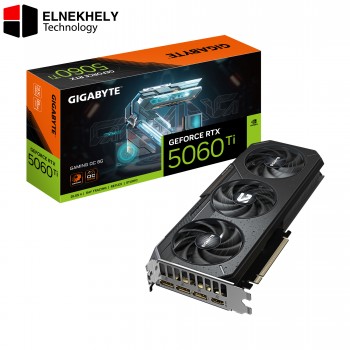 Gigabyte GeForce RTX 5060 Ti GAMING OC 8G – 2647MHz Boost Clock, 4608 CUDA Cores, 8GB GDDR7 28Gbps, 128-bit, PCIe 5.0, Triple DisplayPort 2.1b + HDMI 2.1b, 1x 8-Pin Power, 281mm Length