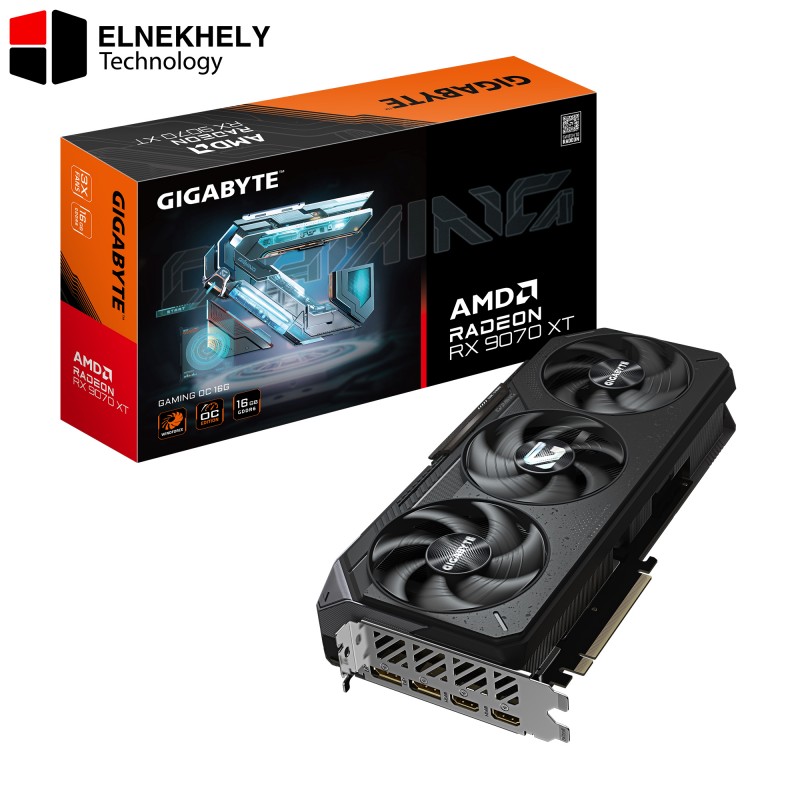 GIGABYTE Radeon RX 9070 XT GAMING OC 16GB GDDR7 Graphics Card – AMD RDNA 4 Architecture, 256-bit, 2565MHz Boost Clock, WINDFORCE Cooling, 4K/8K Gaming, Ray Tracing, FSR 3.0, PCIe 5.0 – GV-R9070XTGAMING OC-16GD GIGABYTE Radeon RX 9070 XT GAMING OC 16GB GDDR7 Graphics Card – AMD RDNA 4 Architecture, 256-bit, 2565MHz Boost Clock, WINDFORCE Cooling, 4K/8K Gaming, Ray Tracing, FSR 3.0, PCIe 5.0 – GV-R9070XTGAMING OC-16GD