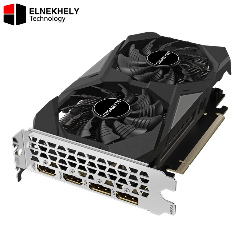 GeForce RTX 3050 WINDFORCE OC V2 6GB GDDR6 Graphics Card – Factory Overclocked, Dual-Fan Cooling, Ray Tracing, DLSS, PCIe 4.0