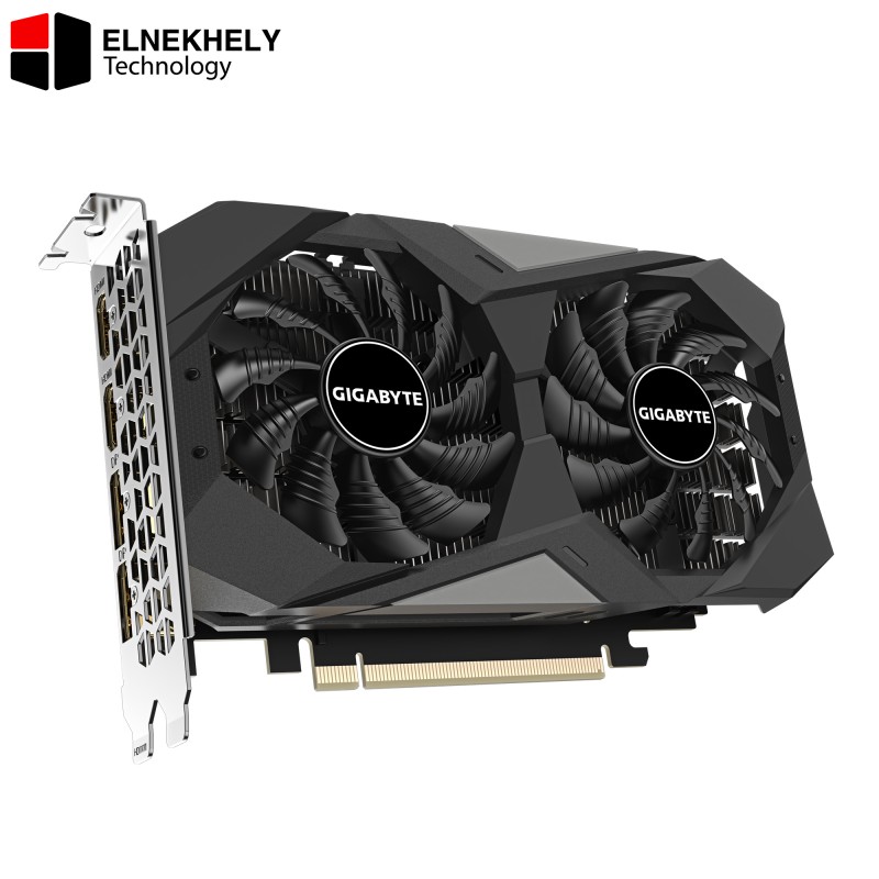 GeForce RTX 3050 WINDFORCE OC V2 6GB GDDR6 Graphics Card – Factory Overclocked, Dual-Fan Cooling, Ray Tracing, DLSS, PCIe 4.0