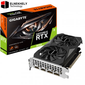 GeForce RTX 3050 WINDFORCE OC V2 6GB GDDR6 Graphics Card – Factory Overclocked, Dual-Fan Cooling, Ray Tracing, DLSS, PCIe 4.0