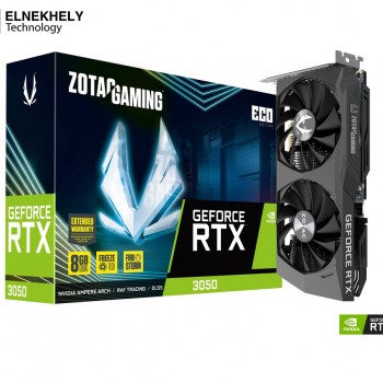 ZOTAC GAMING GeForce RTX 3050 ECO 8GB GDDR6 Graphics Card