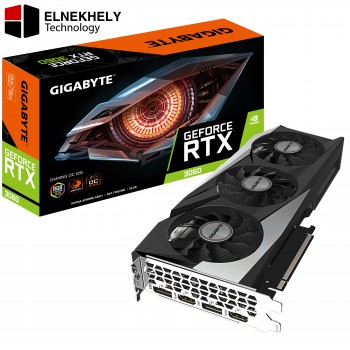 GIGABYTE GeForce RTX 3060 WINDFORCE OC 12GB GDDR6 Graphics Card – PCIe 4.0 x16, ATX, GV-N3060WF2OC-12GD REV2.0