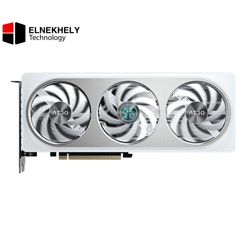 GIGABYTE GeForce RTX 5060 AERO OC 8G Graphics Card – 8GB GDDR7, DLSS 3.5, Ray Tracing, PCIe 5.0, Dual Fan Cooling, HDMI 2.1a & DisplayPort 2.1
